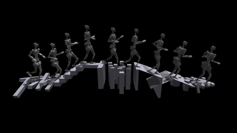 Attention-based Map Encoding for Learning Generalized Legged Locomotion